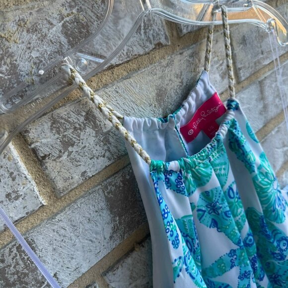 Lilly Pulitzer + Target Sleeveless Sea Urchin Tank Top Blouse Women's Size L - Picture 5 of 7